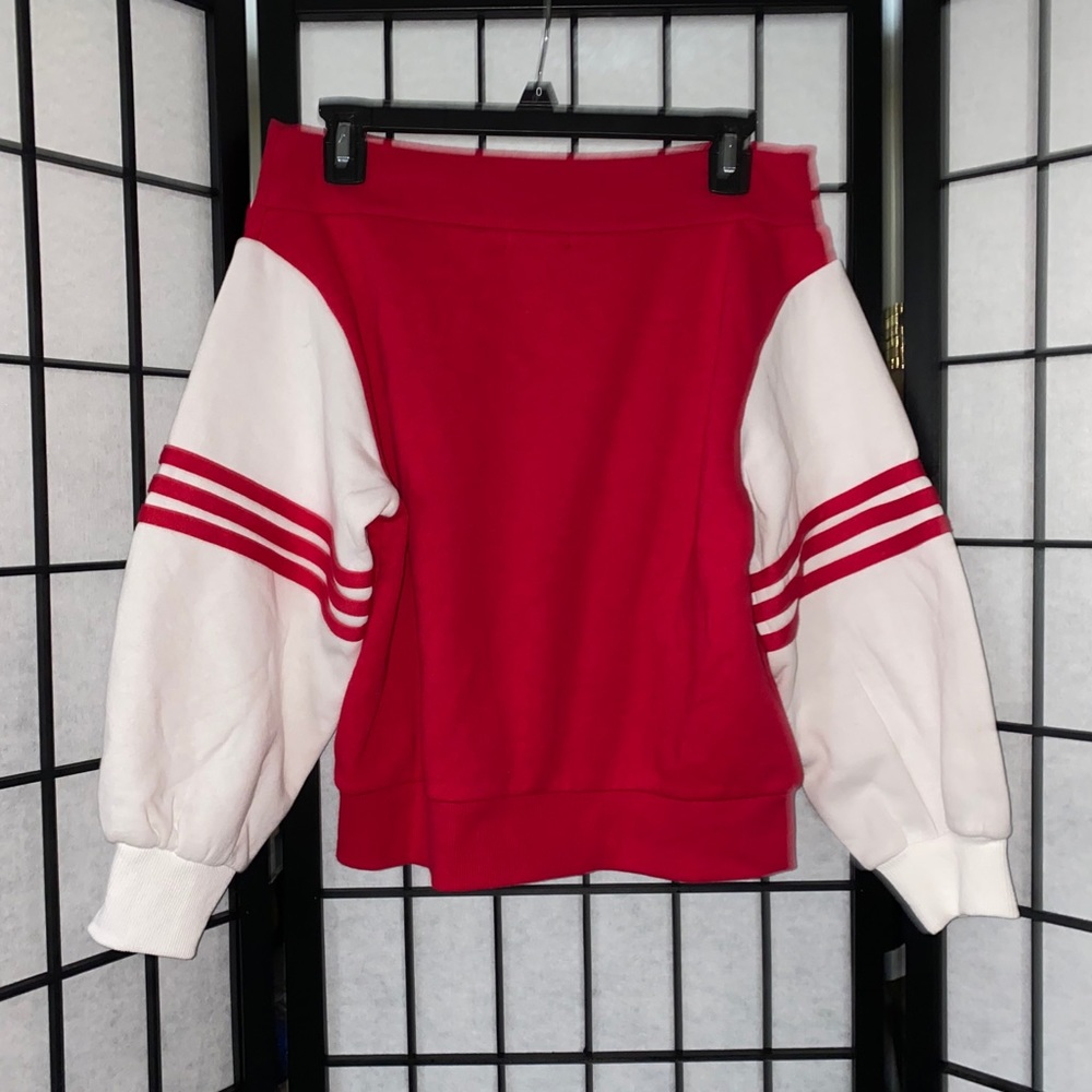 Off the shoulder sweater